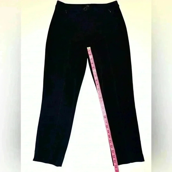 White House Black Market Womens The Slim Ankle Pants Size 2 Black - Picture 5 of 10
